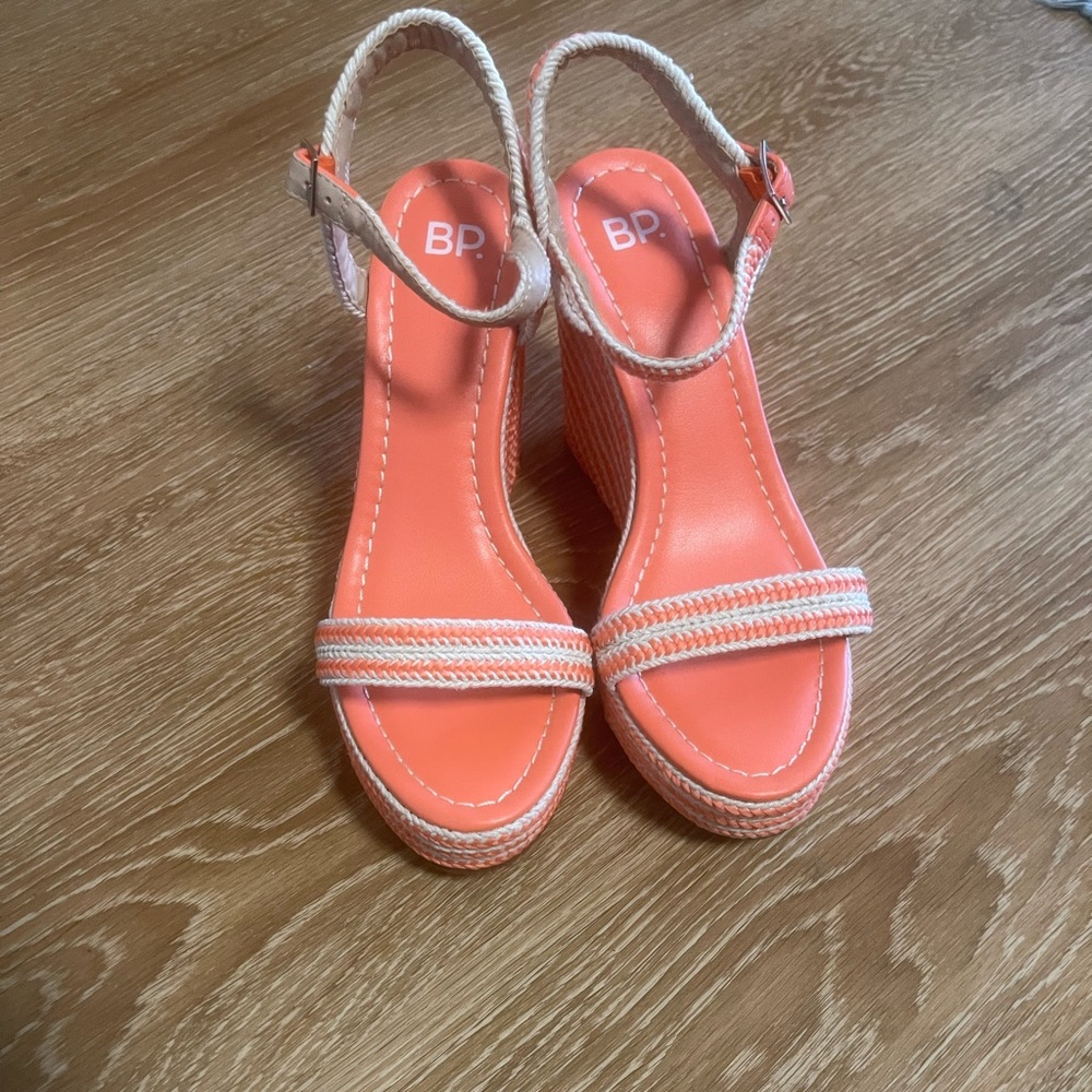 These wedges are from Nordstrom and they have never been warn. Original sticker